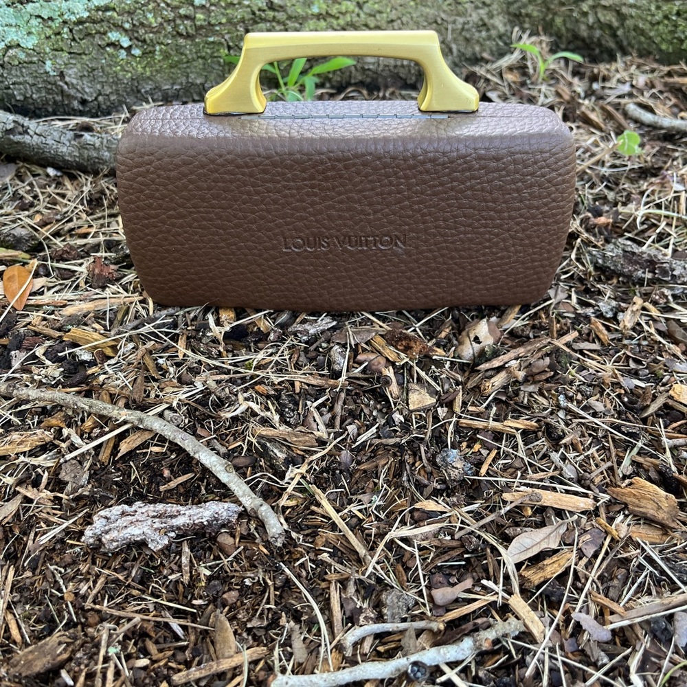 Louis Vuitton Sunglass Case / Up-Cycled Clutch - Picture 2 of 6